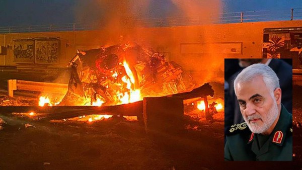 Video del bombardeo de EEUU que mató al general iraní Qasem Soleimani
