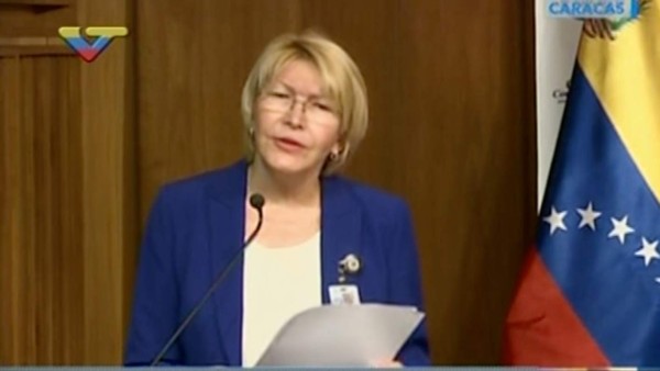 La fiscal general venezolana alerta de una 'ruptura del orden constitucional'