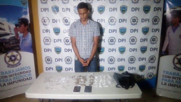 Capturan a supuesto distribuidor de drogas en El Progreso