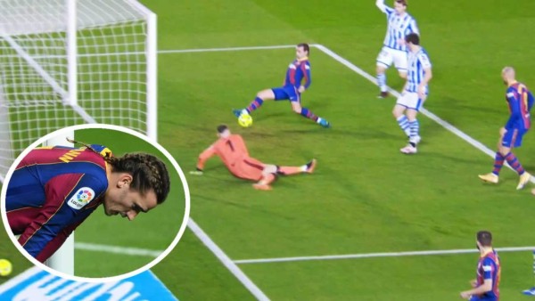 ¡Griezmann protagoniza el fallo del año! Así fue el gol que se comió ante Real Sociedad