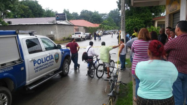 Un muerto en tiroteo en el Ministerio Público de El Progreso