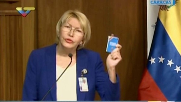 La fiscal general venezolana alerta de una 'ruptura del orden constitucional'