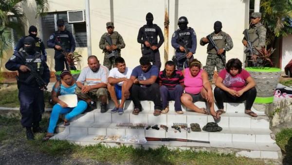 Desarticulan una banda criminal en El Progreso, Yoro