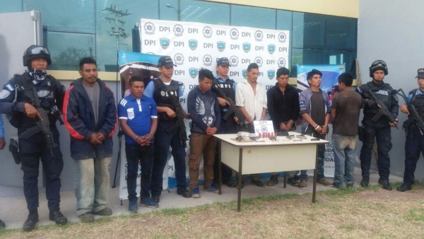 Desarticulan la banda delictiva 'Los Santeliz' en Comayagua