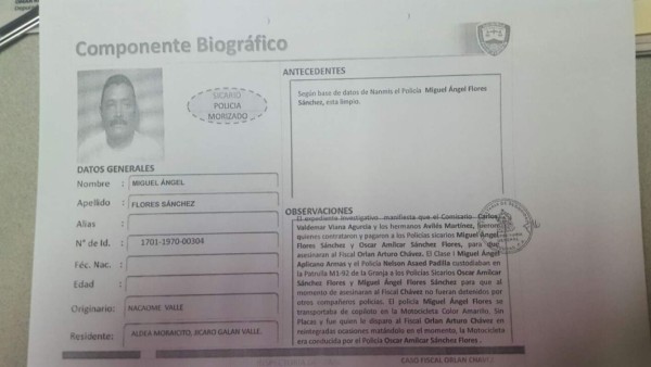 Cancelan a 5 policías investigados por crimen del fiscal Orlan Chávez