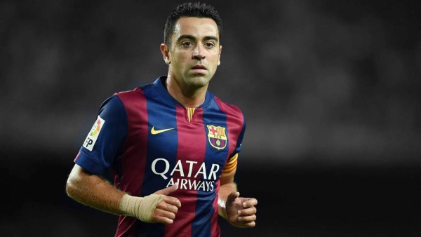 Xavi cumplió 500 partidos en Liga con el Barcelona