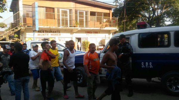 La policía capturó a varios sospechosos del doble crimen.