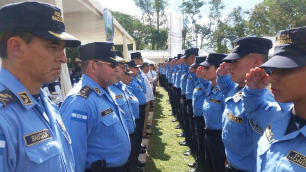 Más de 1,123 nuevos agentes se suman a la Policía de Honduras