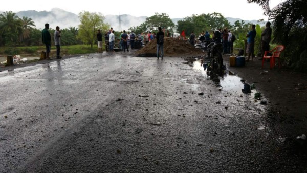 Paso en el litoral atlántico lleva una semana interrumpido por las protestas
