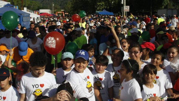 Sampedranos caminan por el rescate de valores
