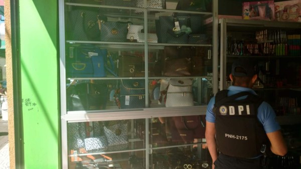 Decomisan mercadería valorada en más de medio millón de lempiras