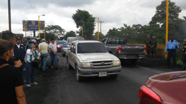Se reportan tomas de carretera en varios puntos de Honduras
