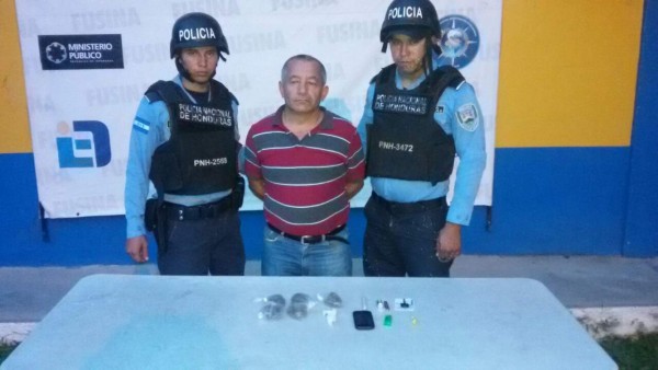 Capturan a un profesor hondureño con supuesta marihuana&nbsp;&nbsp;