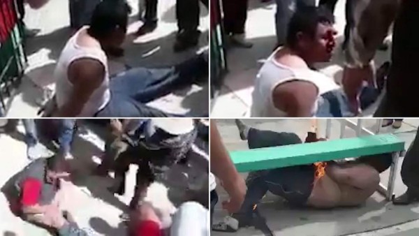 Un centenar de personas linchan y prenden fuego a un funcionario en el estado de Hidalgo