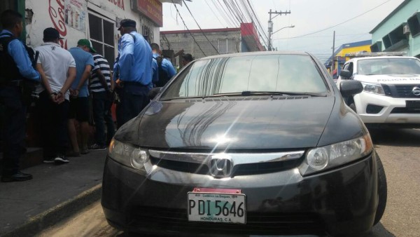 Capturan a tres presuntos asaltantes en San Pedro Sula