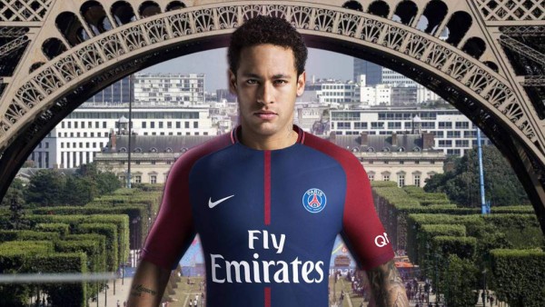 El PSG planea presentar a Neymar frente a la Torre Eiffel, según prensa