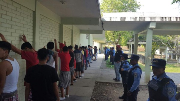 Realizan operativos en el Centro de Rehabilitación para Menores El Carmen