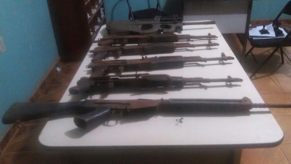 Fusina encuentra buzón clandestino de armas