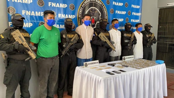 Capturan a cuatro supuestos pandilleros en operación Escudo Nacional II