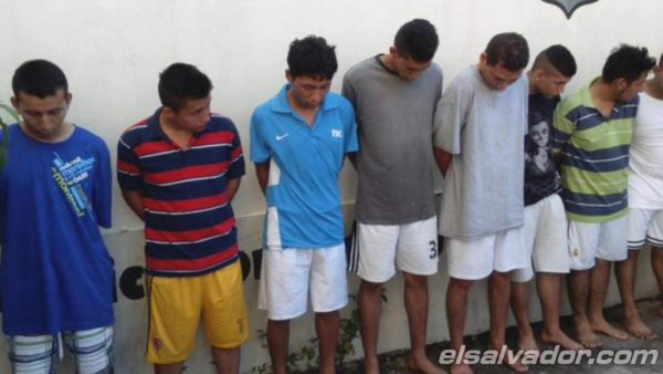 Caen 9 padilleros implicados en una masacre en El Salvador