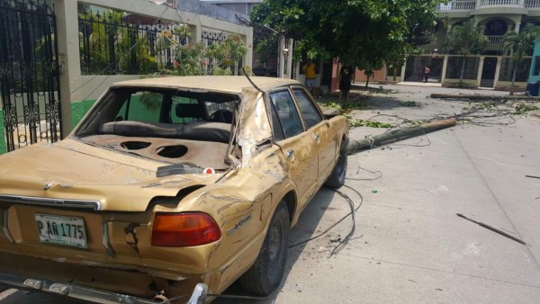 Rastra se lleva cables de energía y deja a oscuras parte de la Satélite