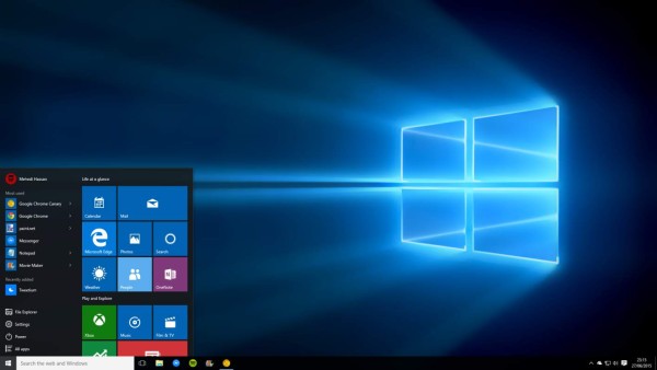 Instalador de Windows 10 se descarga solo