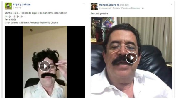 Parodias de José Manuel Zelaya se viralizan en redes