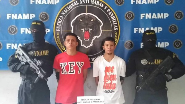 Detienen a dos presuntos miembros de la banda de Los Olanchanos