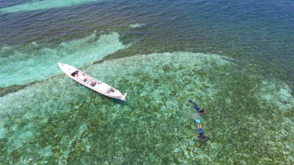 La encantadora isla de Utila en el caribe de Honduras, es parte de Islas de la Bahía.