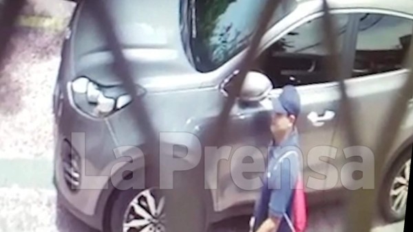 Este es el video donde quedó grabado el supuesto asesino del abogado Mateo Galán