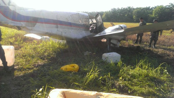 Se estrella supuesta narcoavioneta en El Progreso, Yoro