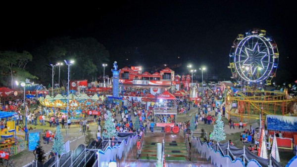 Los sampedranos disfrutan de la Villa coca-cola