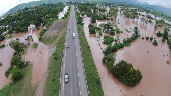 El río Ulúa volvió a hacer estragos en el Valle de Sula