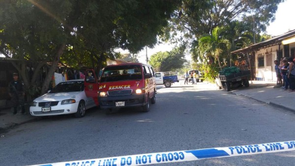 Asesinan a conductor de un rapidito en San Pedro Sula