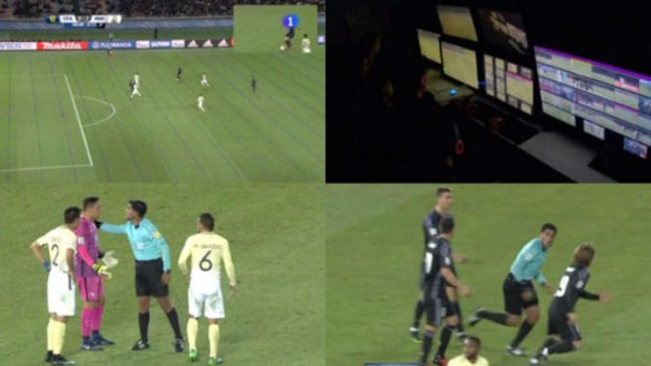 El videoarbitraje crea confusión en gol de Cristiano Ronaldo al América