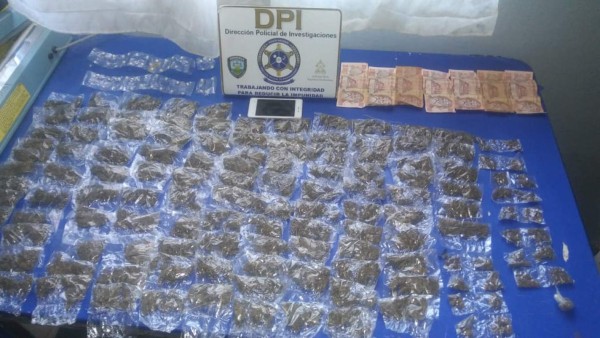 Detienen con marihuana a un hombre en Siguatepeque