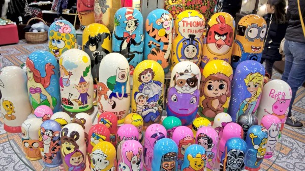 'Matrioshkas”, trocito de Rusia que se lleva cada visitante