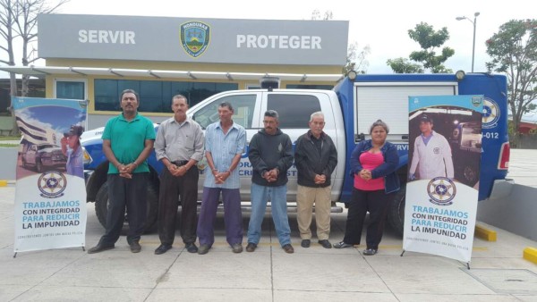 Capturan a banda de sexagenarios dedicada a cometer asaltos a negocios