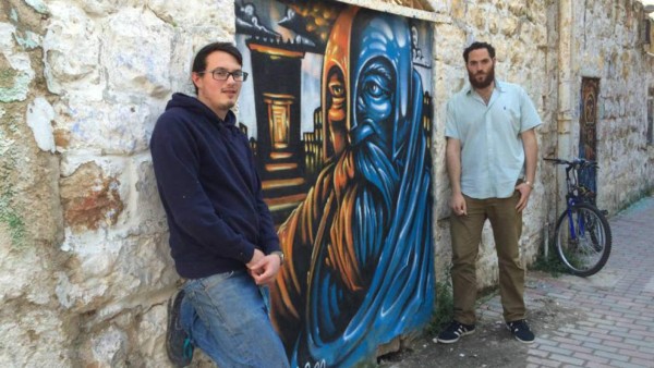Un grafitero transforma la historia judía
