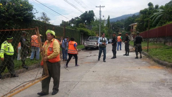 Alcaldía desautoriza colocar más trancas y portones