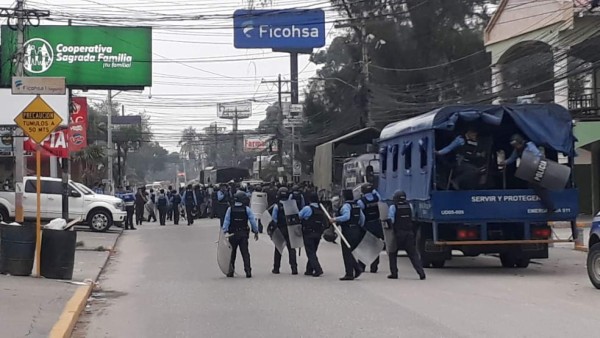 Preparan desalojo de 300 familias en Choloma, Cortés