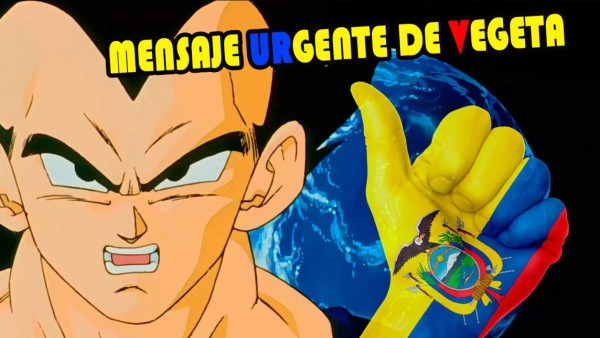 Video viral: 'Vegeta' pide ayuda para Ecuador