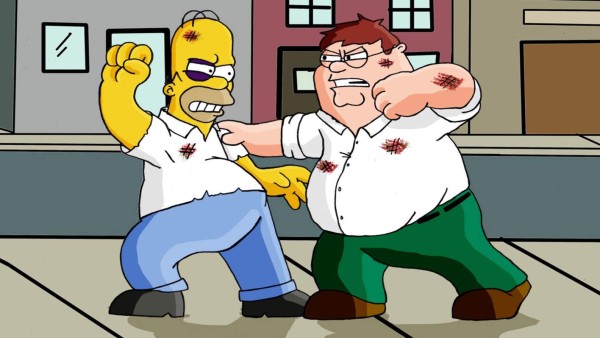 Juntan a los Griffin con Los Simpson