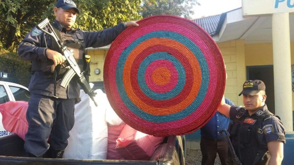 Más de 100 mil lempiras en pólvora decomisa Fusina en el norte de Honduras