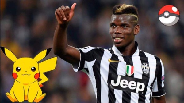 Pogba le rinde homenaje a la saga Pokémon