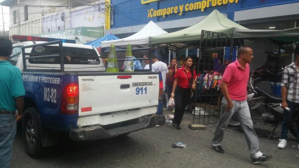 Un muerto y un herido deja balacera atrás de la catedral de San Pedro Sula