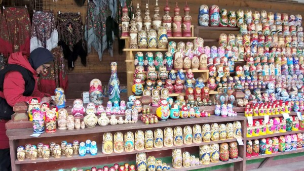 'Matrioshkas”, trocito de Rusia que se lleva cada visitante