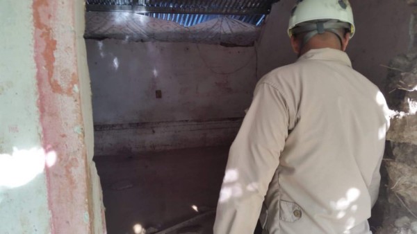 Se desborda el río Marchala en Ocotepeque