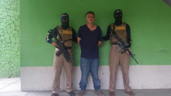 Capturan en La Lima a pandillero por extorsión