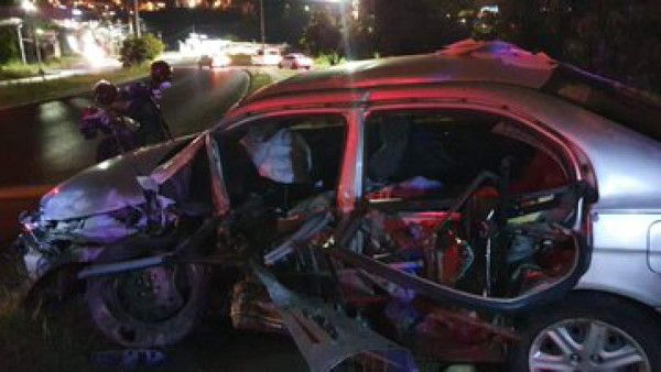 Acusan a conductor que causó mortal accidente en Tegucigalpa